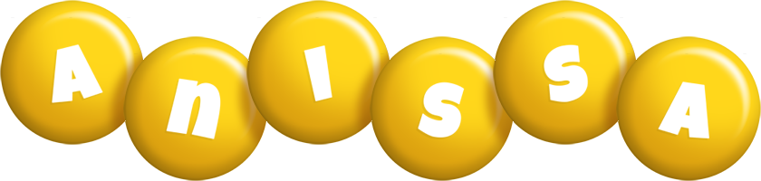 Anissa candy-yellow logo