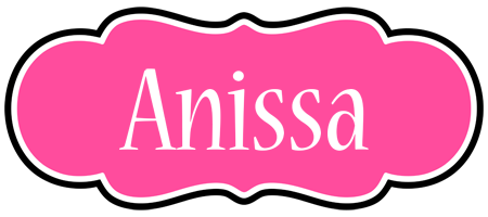 Anissa invitation logo