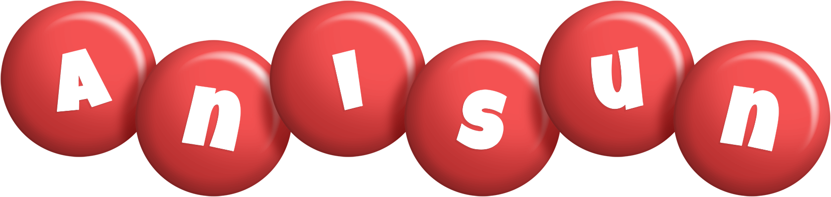 Anisun candy-red logo