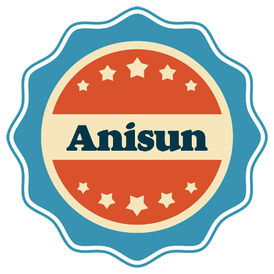 Anisun labels logo