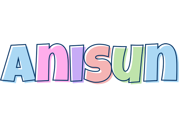 Anisun pastel logo