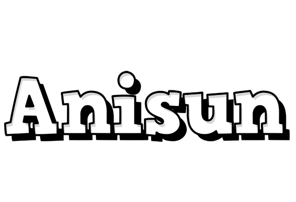 Anisun snowing logo