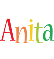 Anita birthday logo