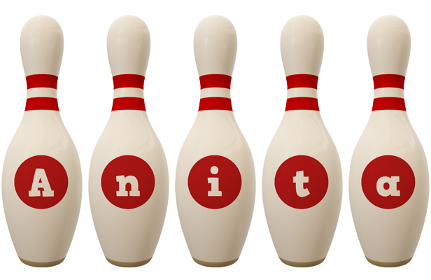 Anita bowling-pin logo