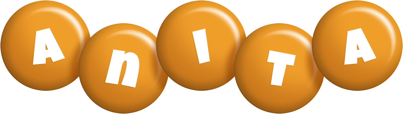 Anita candy-orange logo