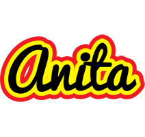 Anita flaming logo