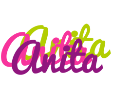 Anita flowers logo