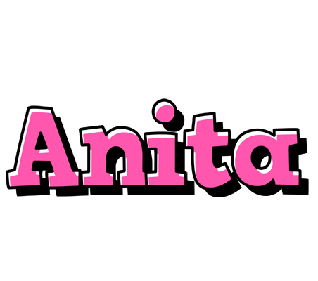 Anita girlish logo
