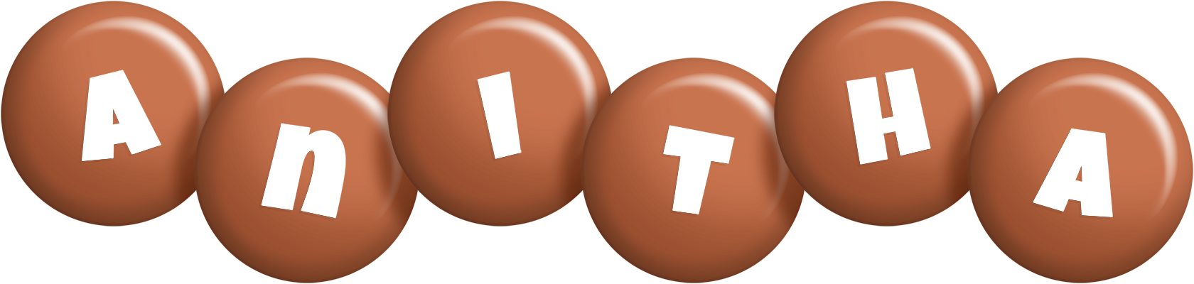 Anitha candy-brown logo