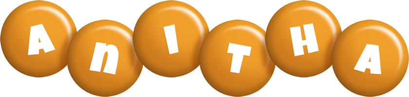 Anitha candy-orange logo