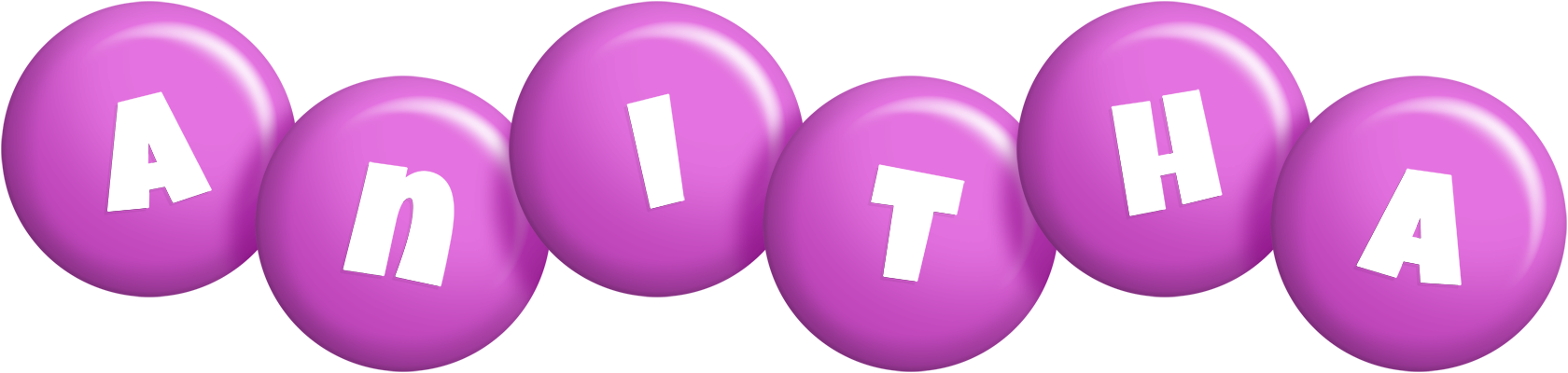 Anitha candy-purple logo