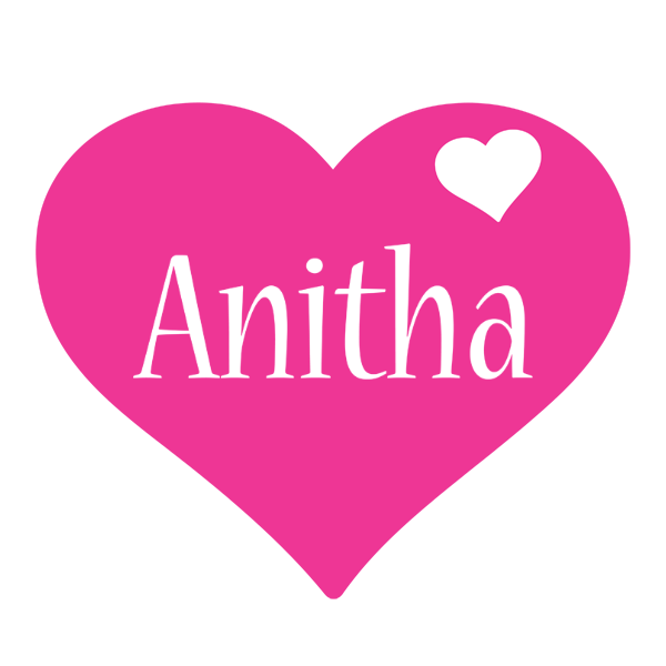 Anitha love-heart logo