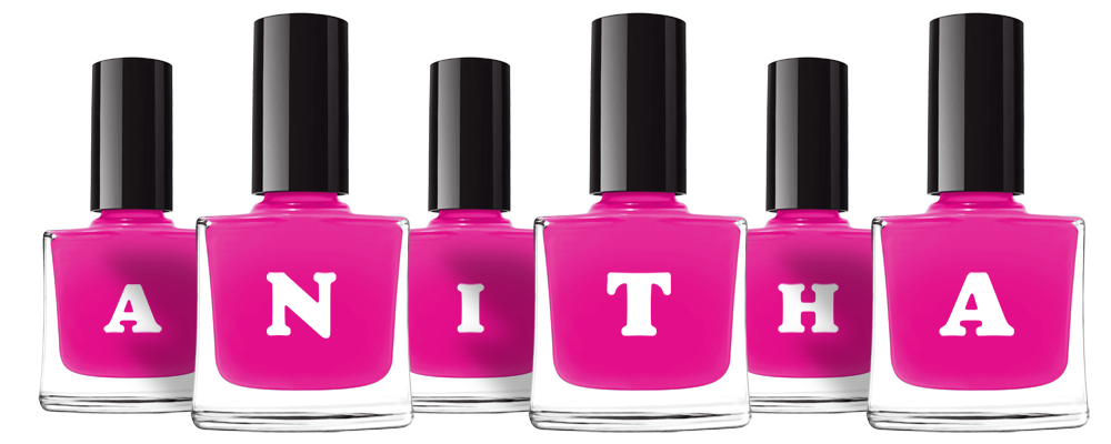 Anitha nails logo
