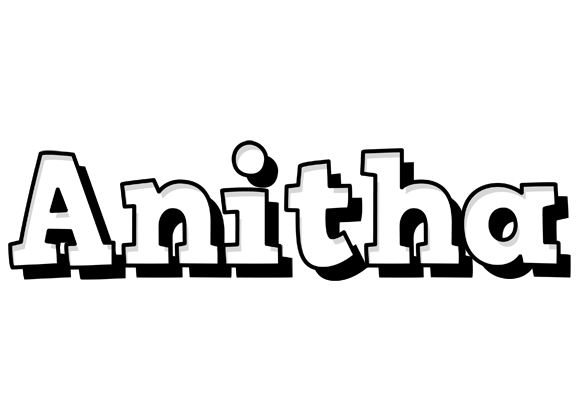 Anitha snowing logo