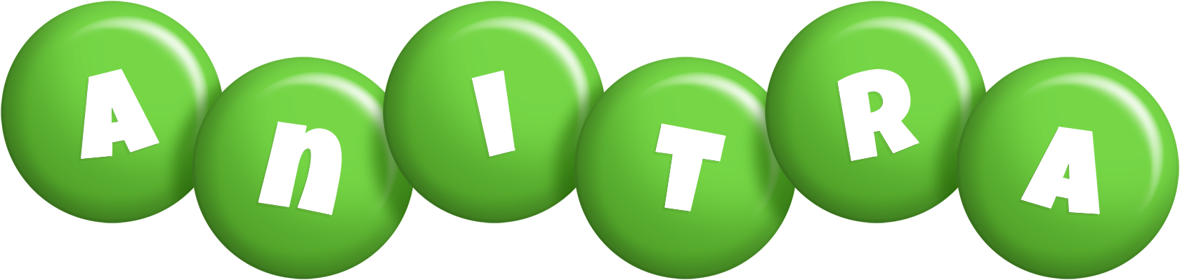Anitra candy-green logo