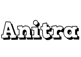 Anitra snowing logo