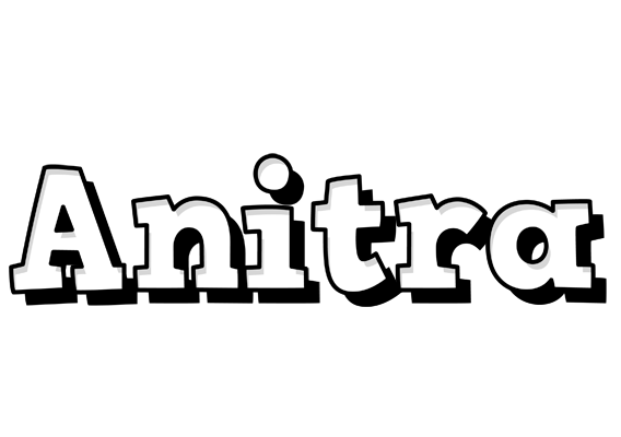 Anitra snowing logo