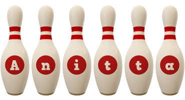 Anitta bowling-pin logo