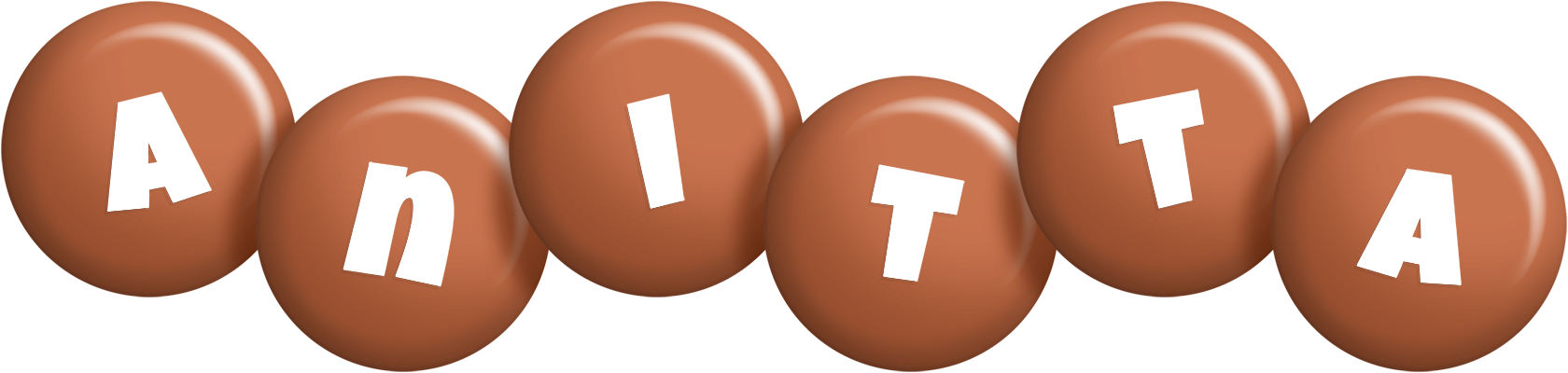Anitta candy-brown logo