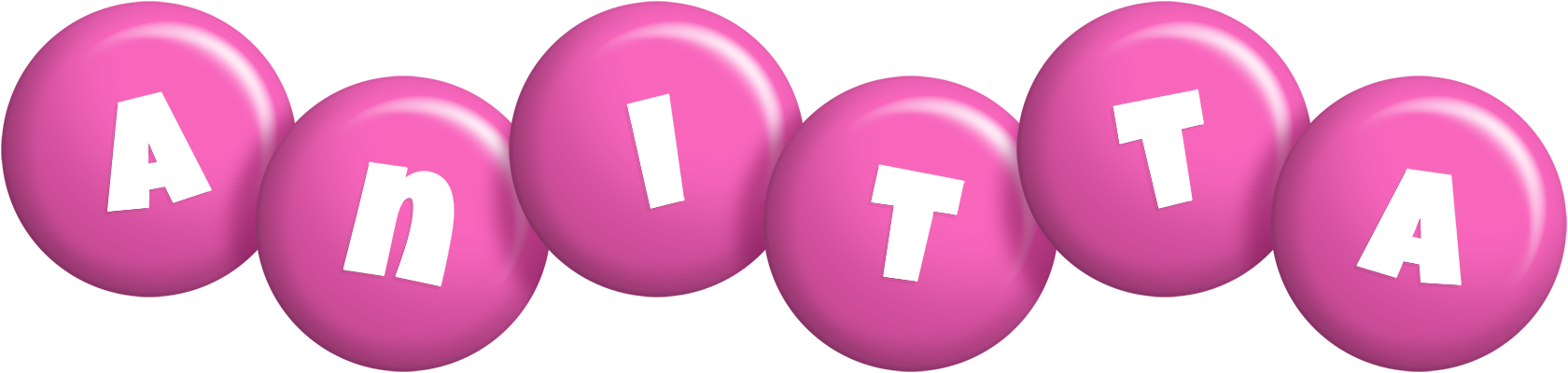 Anitta candy-pink logo