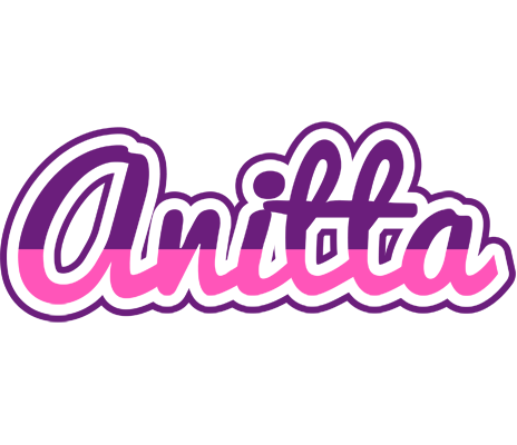 Anitta cheerful logo