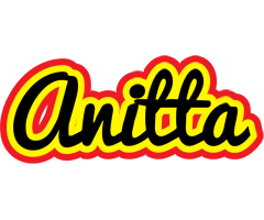 Anitta flaming logo