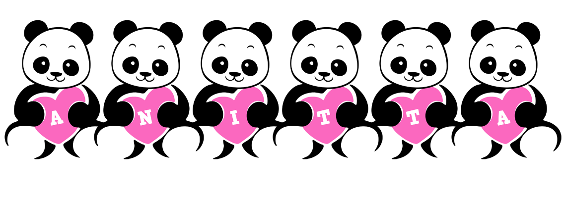 Anitta love-panda logo
