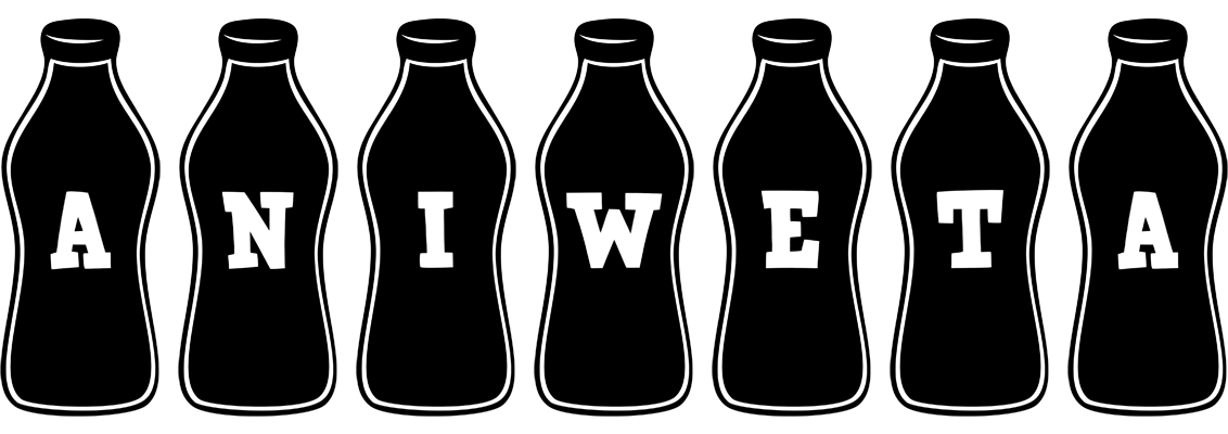 Aniweta bottle logo