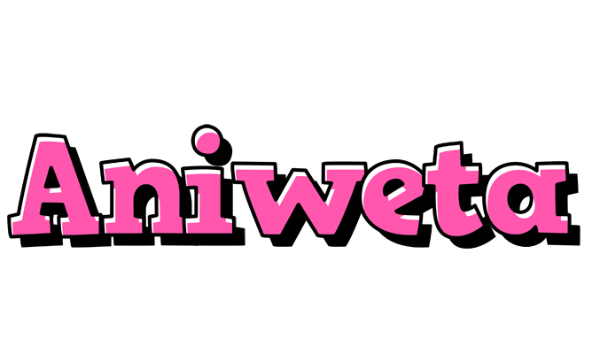 Aniweta girlish logo