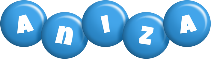 Aniza candy-blue logo