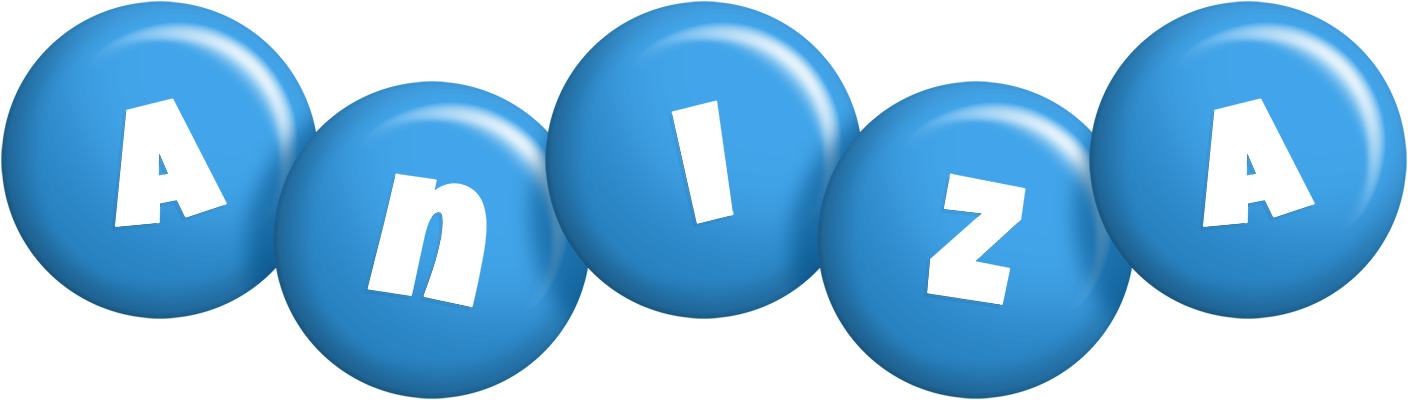 Aniza candy-blue logo