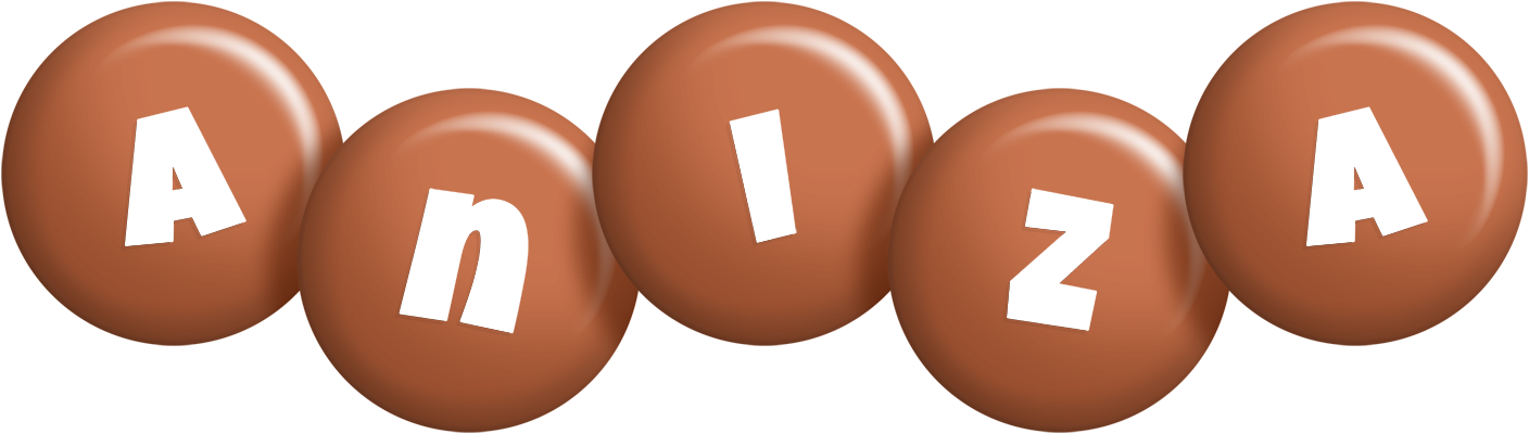 Aniza candy-brown logo