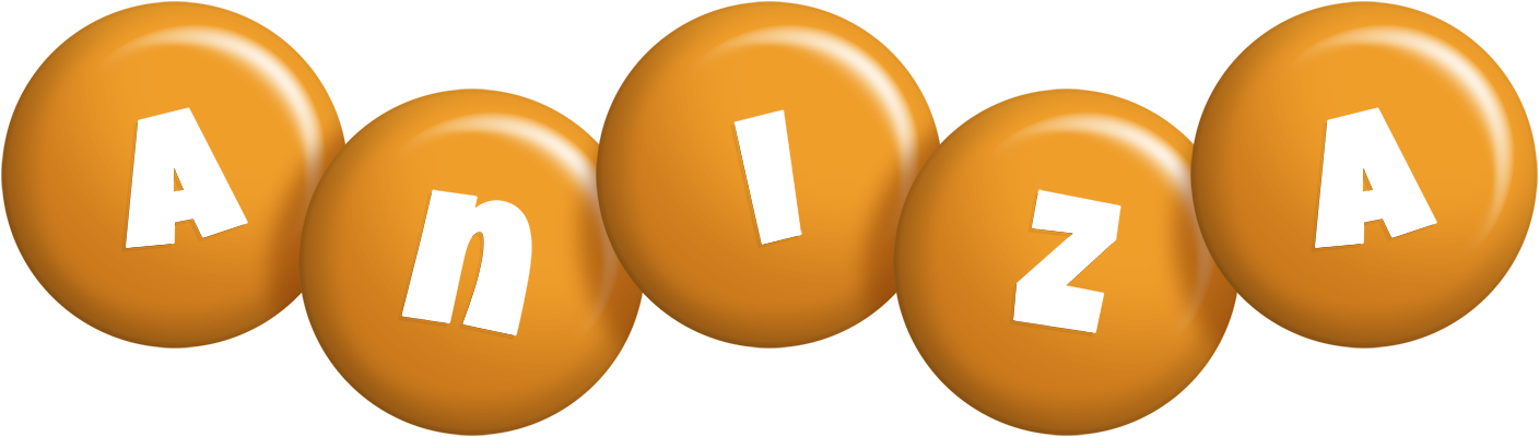 Aniza candy-orange logo