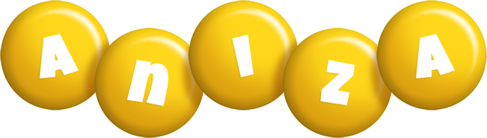 Aniza candy-yellow logo