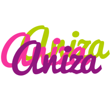 Aniza flowers logo