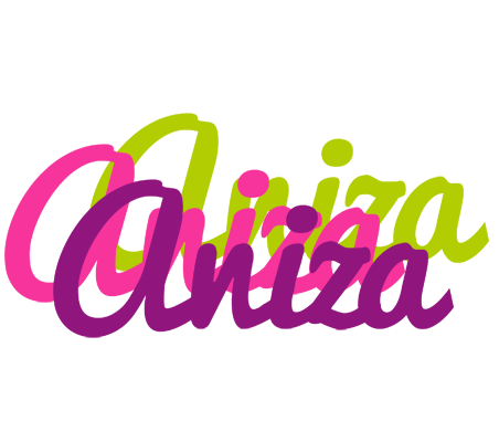 Aniza flowers logo