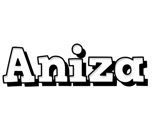 Aniza snowing logo