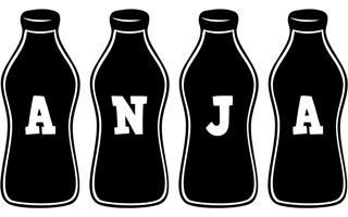 Anja bottle logo