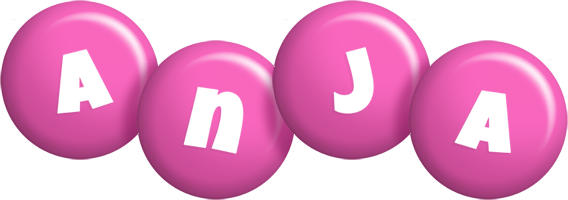 Anja candy-pink logo
