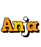 Anja cartoon logo