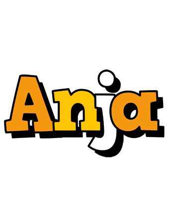 Anja cartoon logo