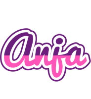 Anja cheerful logo