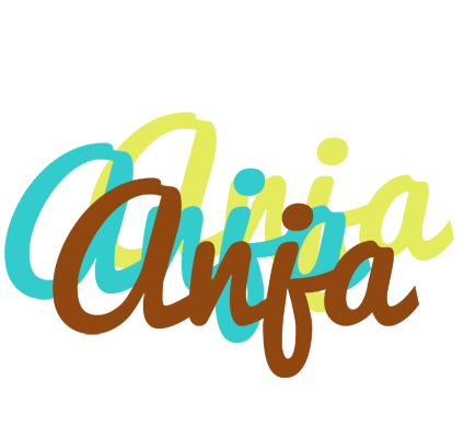 Anja cupcake logo