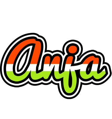 Anja exotic logo