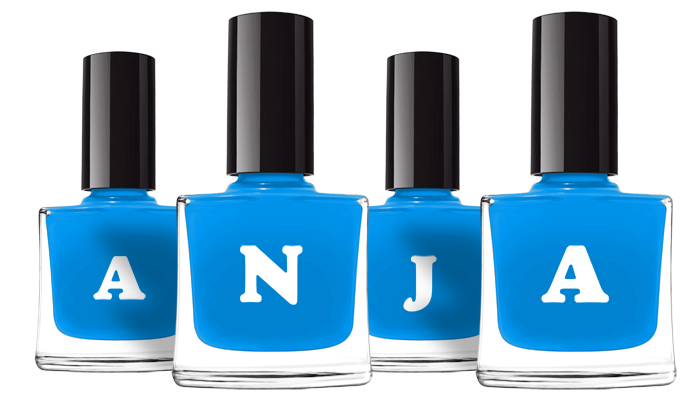 Anja glossy logo