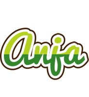 Anja golfing logo