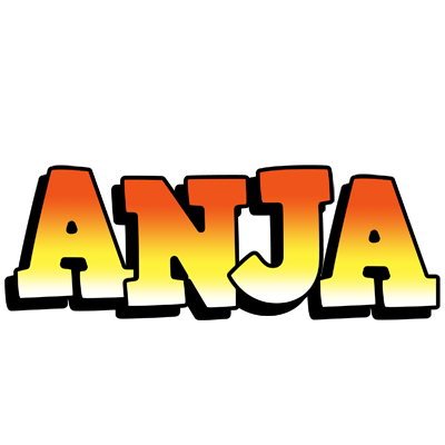 Anja sunset logo