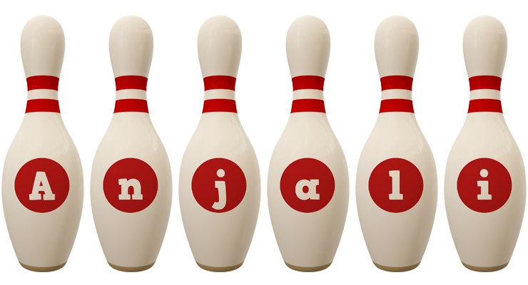 Anjali bowling-pin logo