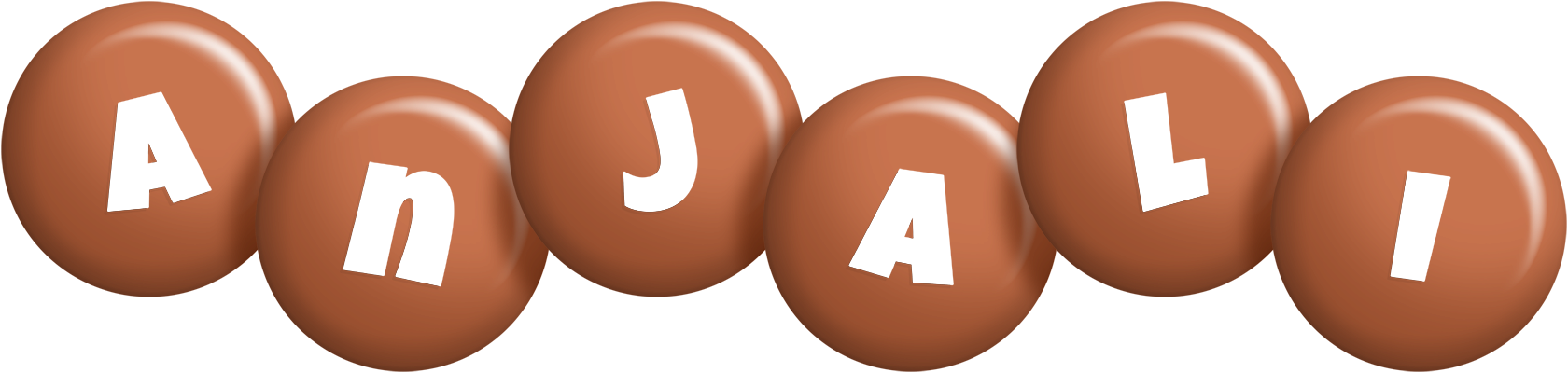 Anjali candy-brown logo
