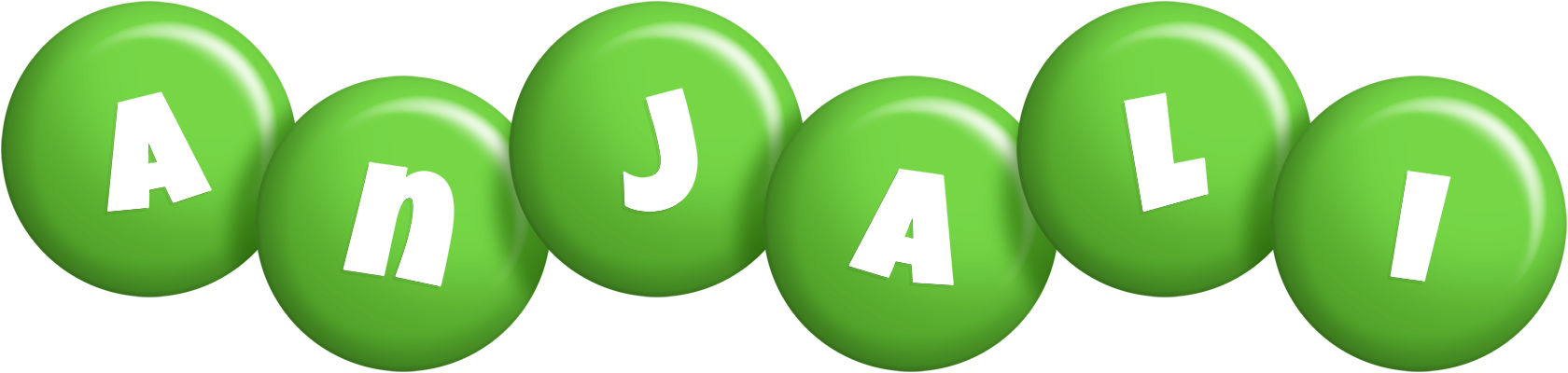 Anjali candy-green logo